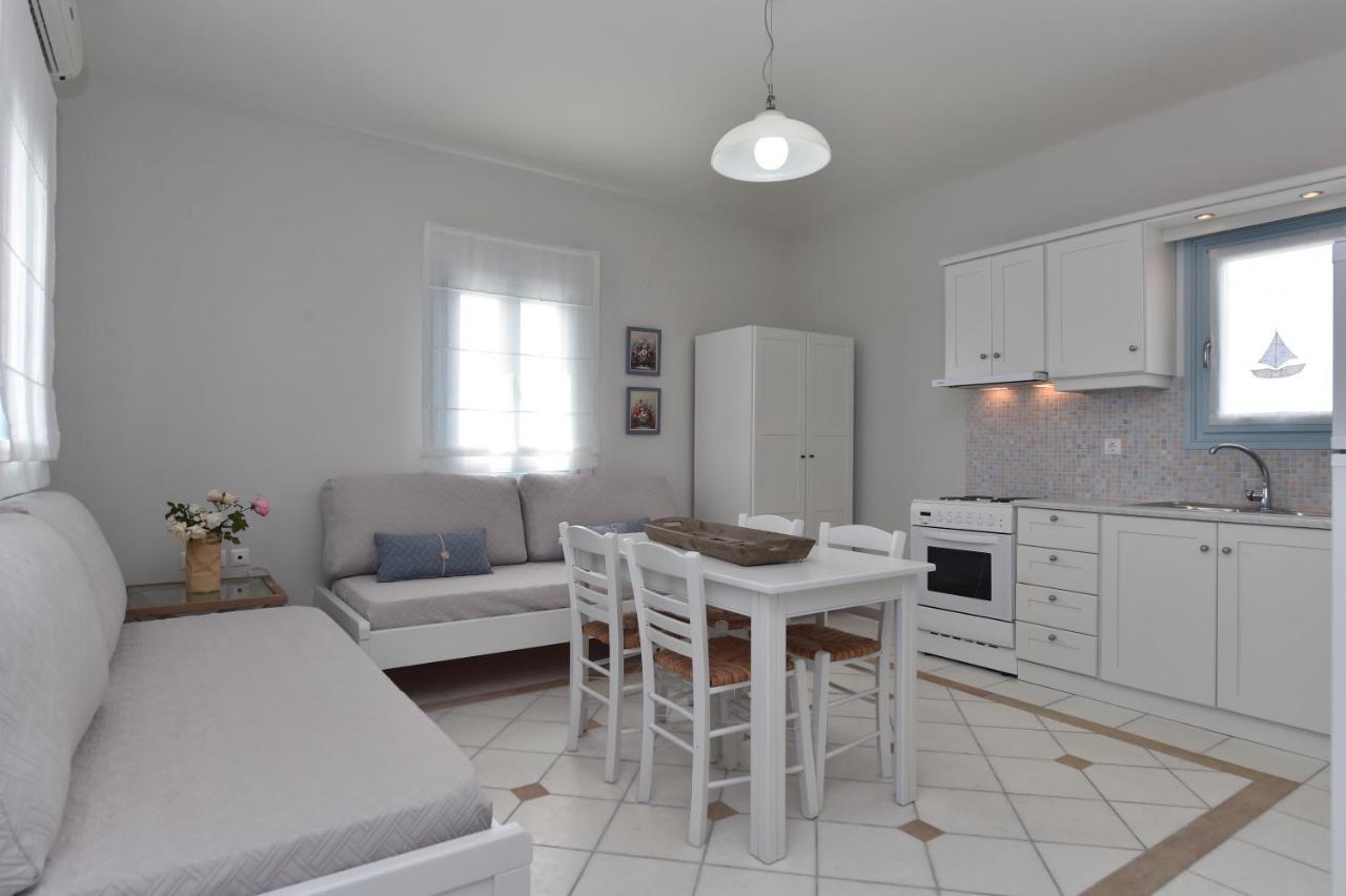 Tonia Apartments Paros Chrisi Akti  Exteriör bild